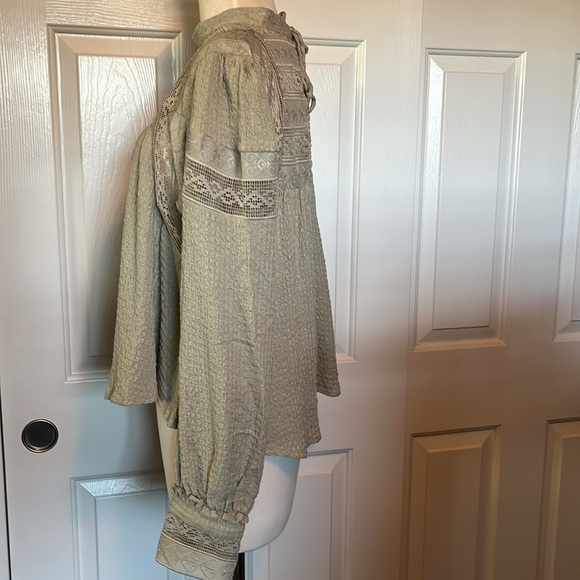 NWOT Free People It Takes Two Lace Babydoll Top - Picture 6 of 12